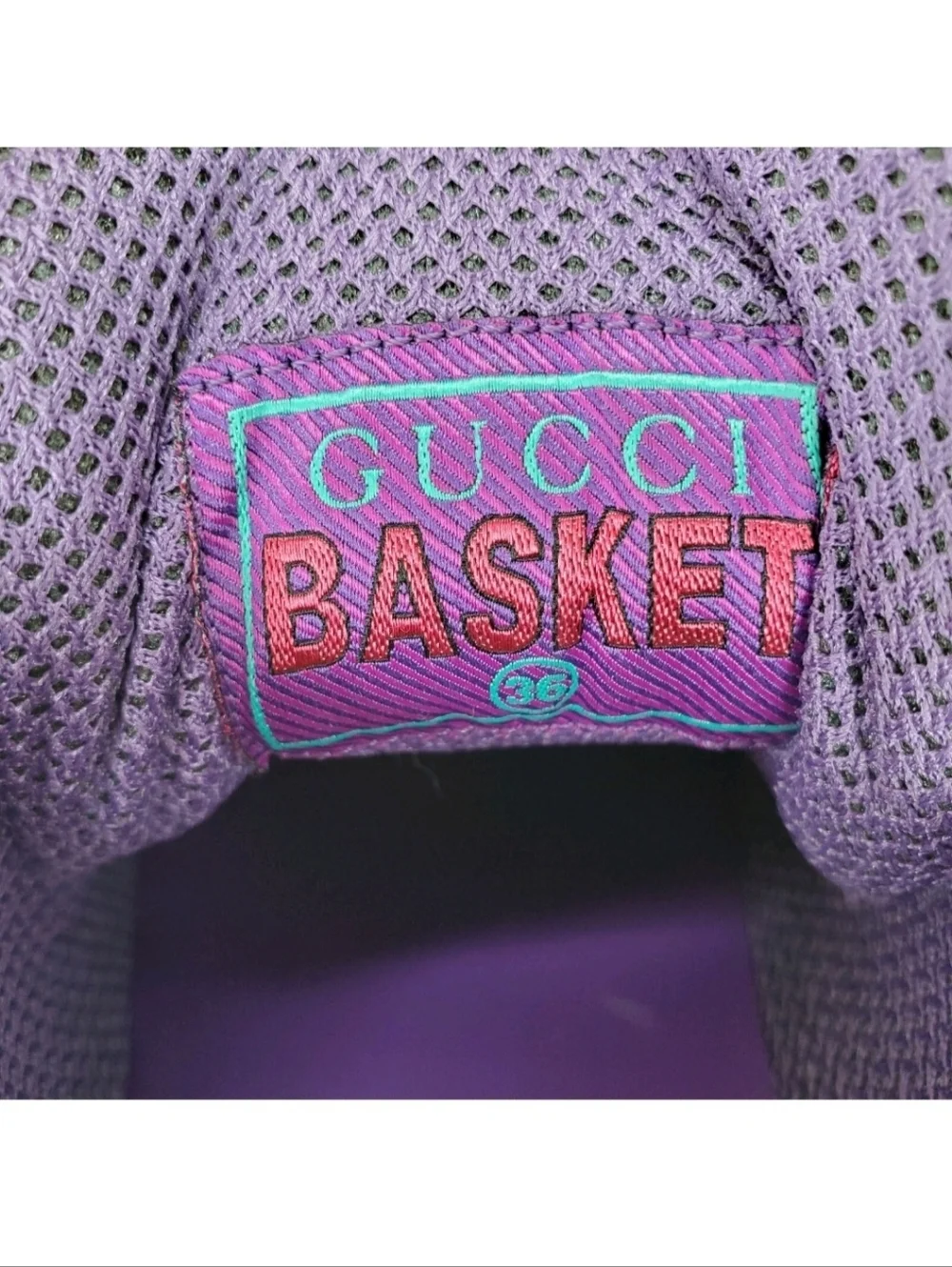 Gucci Demetra Basket Low Top Sneakers